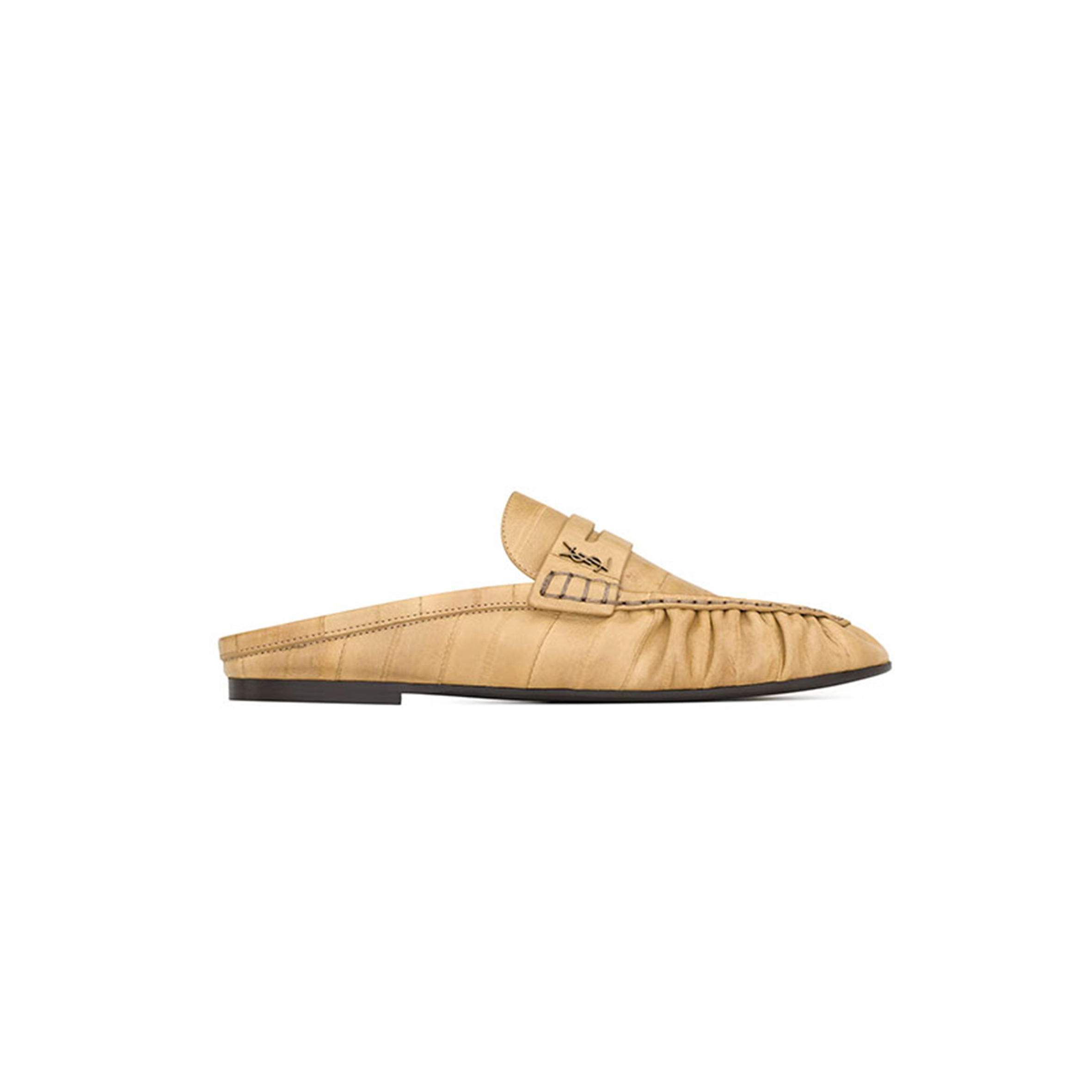 Y51 le loafer mules in eel 8523880wxaf2615